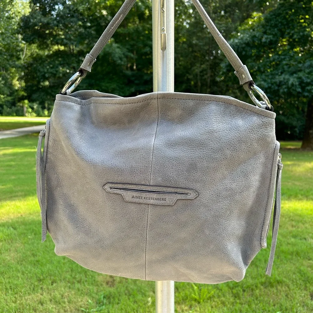 AIMEE KESTENBERG grey hobo bag - Picture 2 of 12